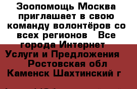 Зоопомощь.Москва приглашает в свою команду волонтёров со всех регионов - Все города Интернет » Услуги и Предложения   . Ростовская обл.,Каменск-Шахтинский г.